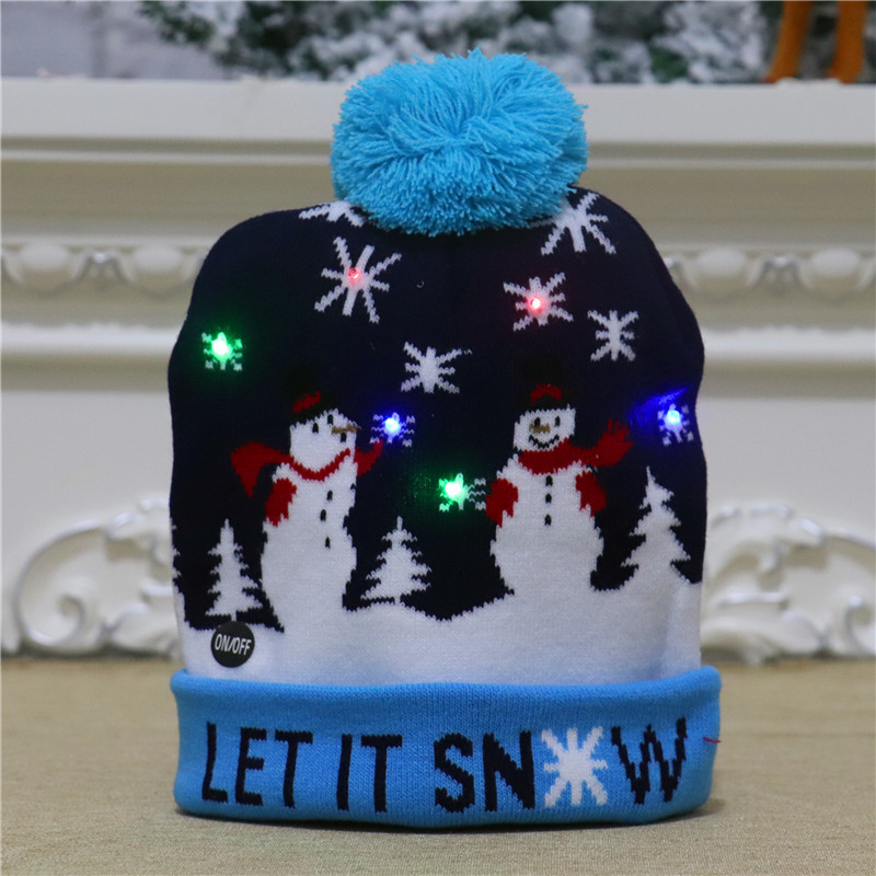 🎁2023 Early Christmas Sale - Christmas LED Light Knitted Beanies