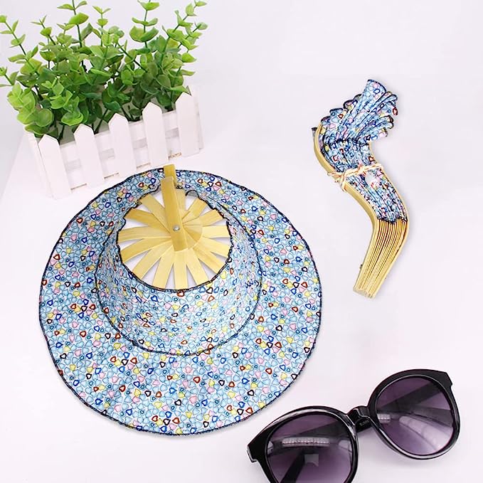 🔥Last Day Promotion 50% OFF🔥Fashionable bamboo fan hat - BUY 2 GET Extra 10% OFF