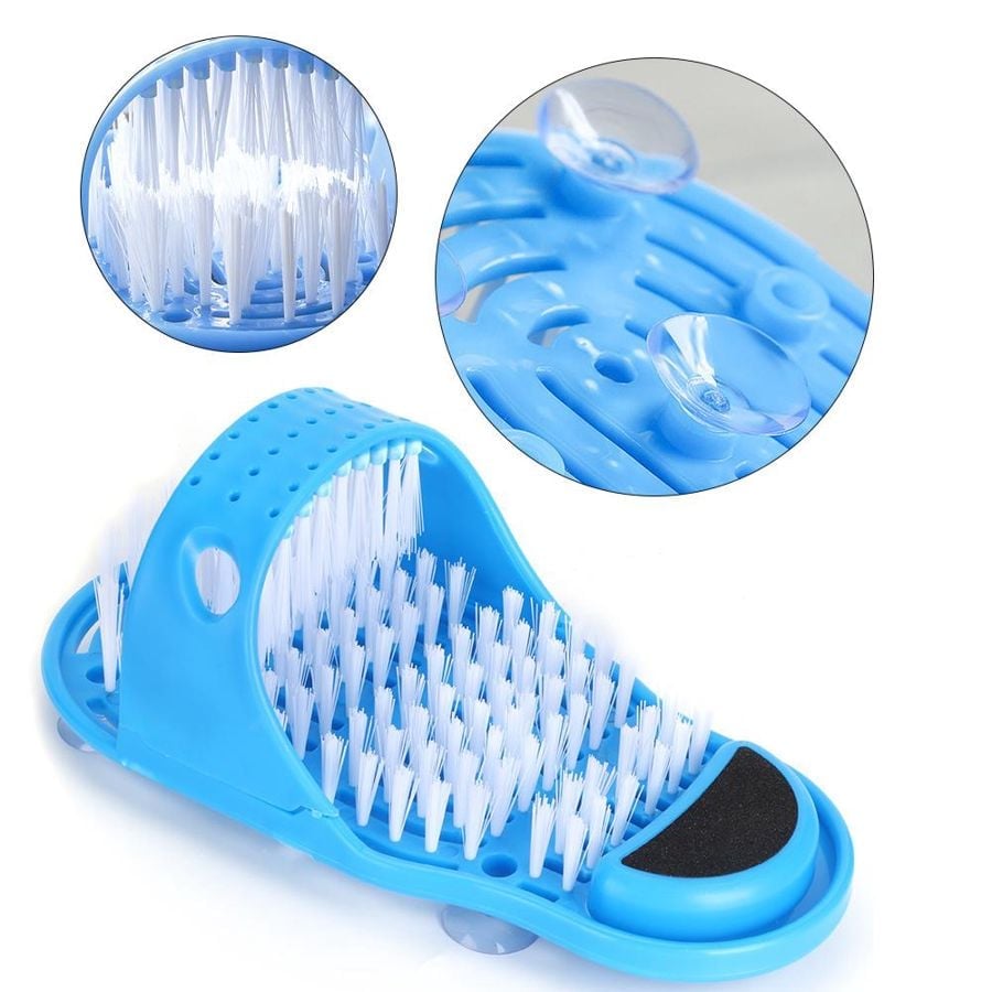 (🔥Last Day Promotion- SAVE 48% OFF)Shower Foot Scrubbing Massage Slippers(BUY 2 GET FREE SHIPPING)