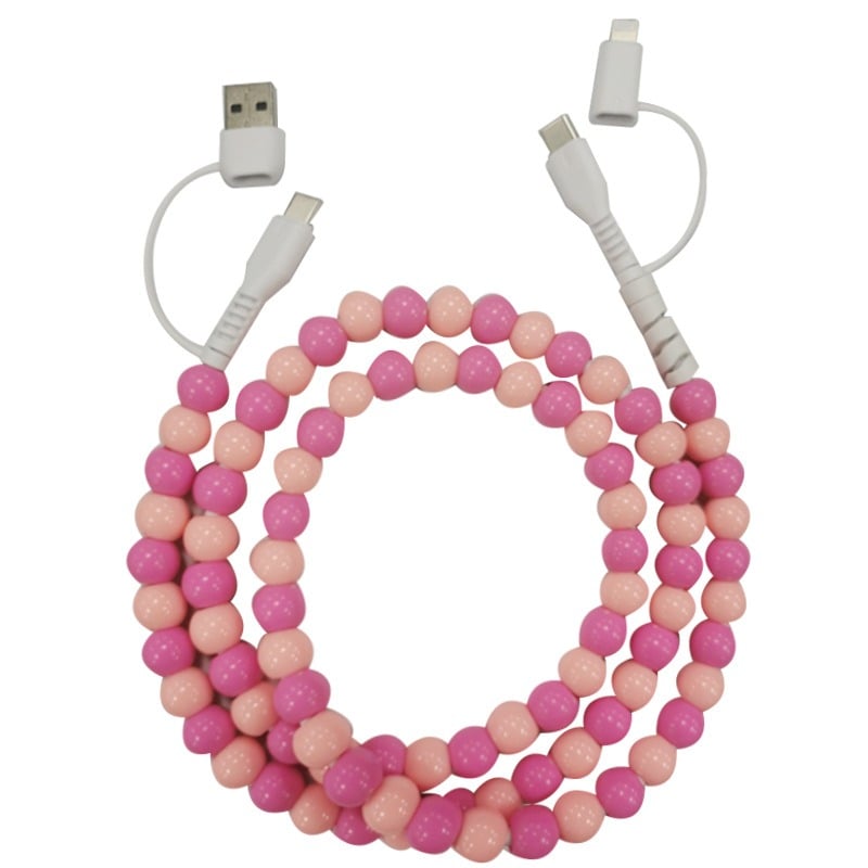 🎁TikTok Last Day Sale - 70% OFF🎉Beaded Charging Cords (🌈SALE $9.99)
