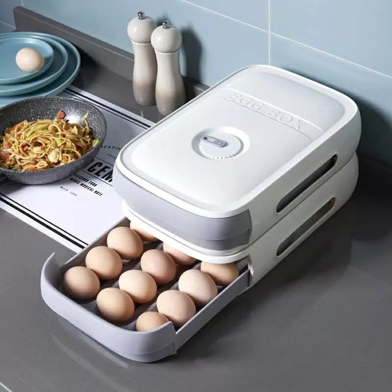 (🔥HOT SALE NOW - 48% OFF)NEW DRAWER TYPE EGG STORAGE BOX