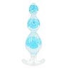 Ear Three Crystal Butter Plug