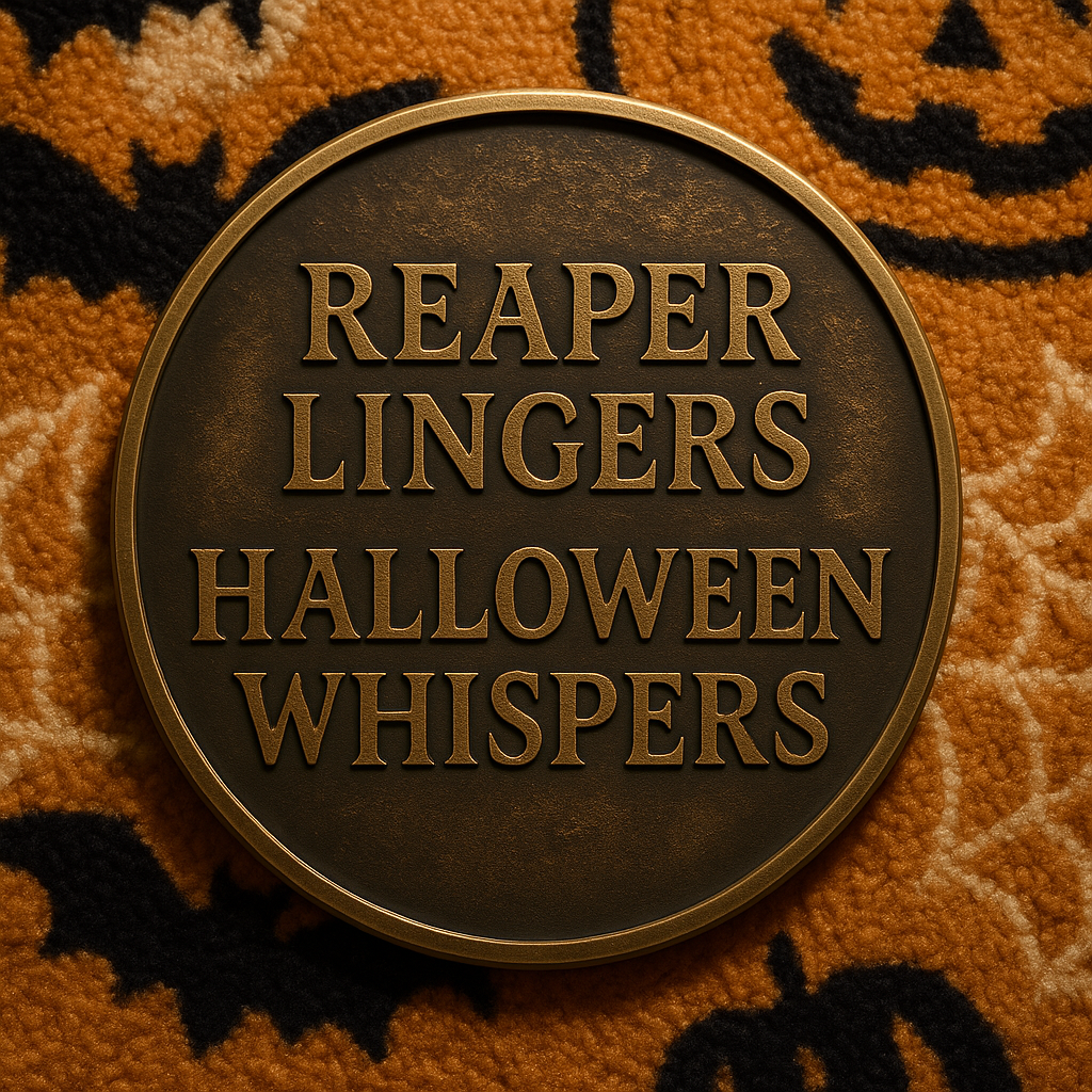 🏆Flash Sale 60% OFF - 🎃Halloween Reaper Coin – Reaper Lingers, Halloween Whispers