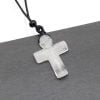 ✝️100% Handmade Natural Crystal Cross Necklace
