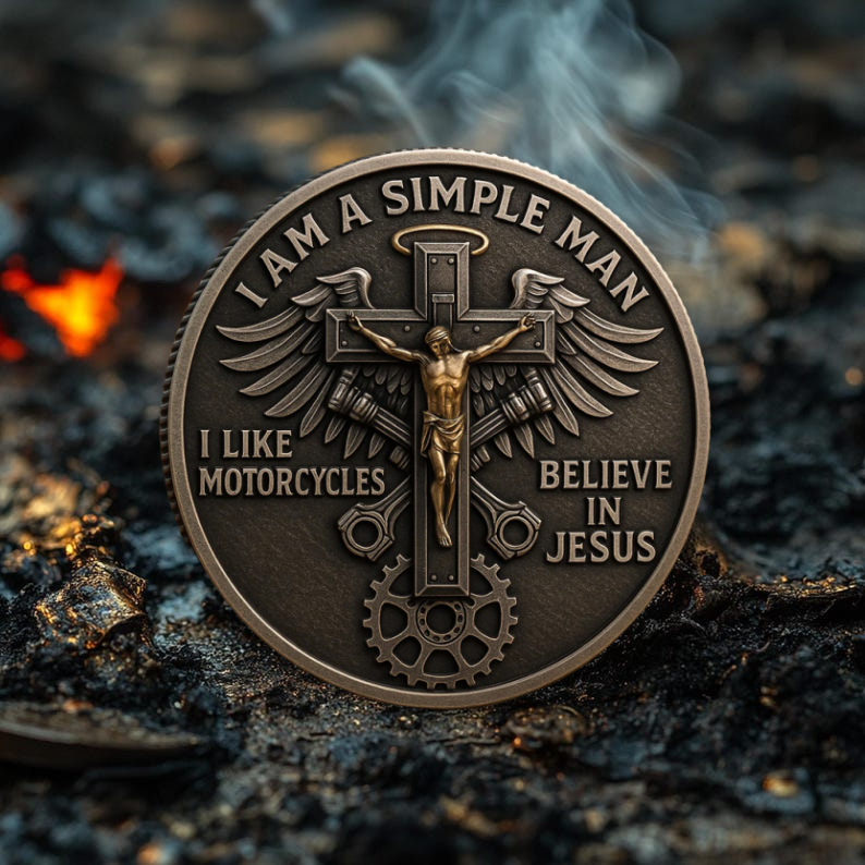 🏆Flash Sale 60% OFF - 🏍🙏Motorcycle Guardian Coin