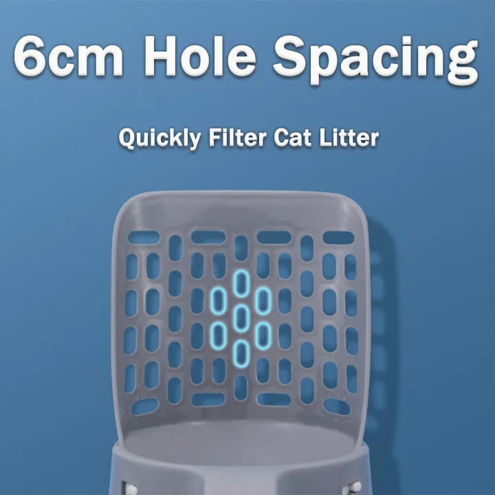🔥LAST DAY 49% OFF- Cat Litter Scoop Integrated Detachable Deep Shovel
