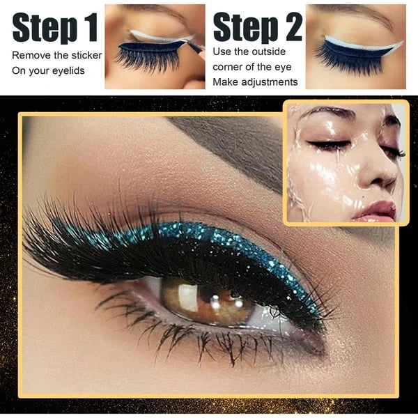 🔥Last Day Promotion 50% OFF-2023 New Reusable Eyeliner And Eyelash Stickers(Buy 5 Get 8 Free & Free Shipping)