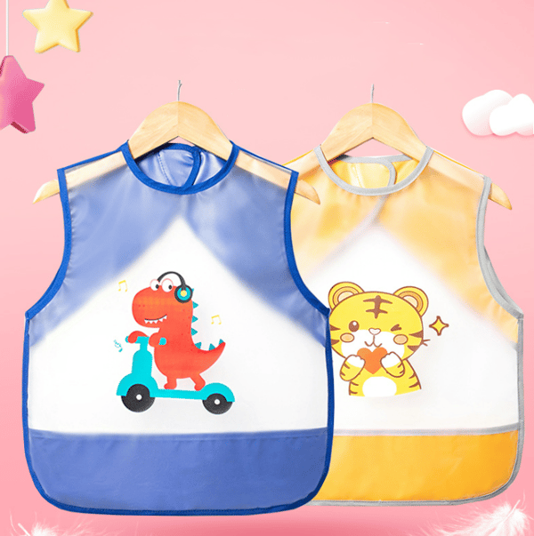 (LAST DAY PROMOTION -50% OFF) Children's eating bibs, Buy 4 Get Extra 25% OFF🔥