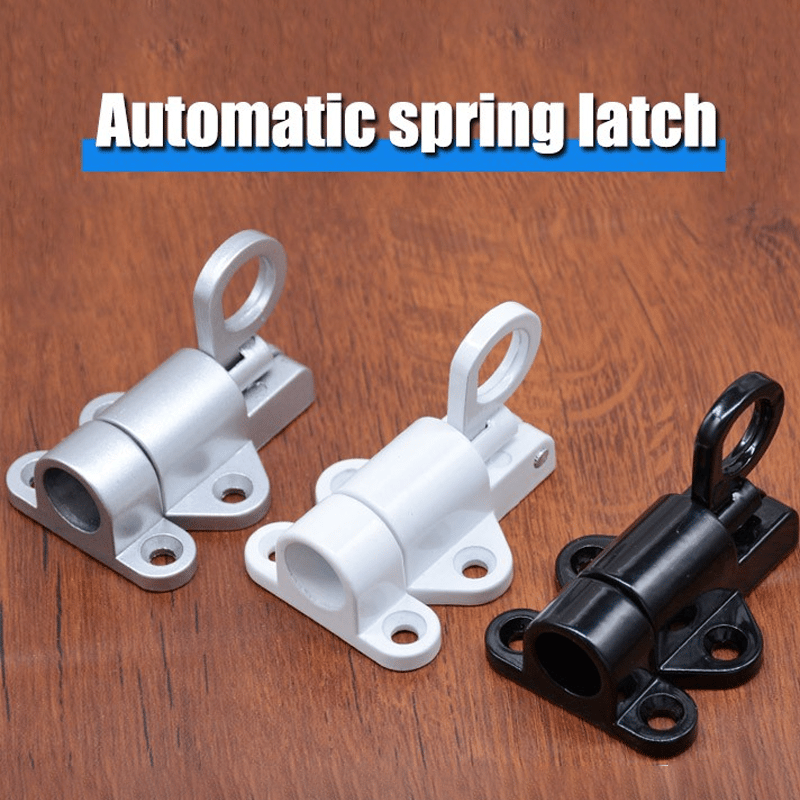 (🔥LAST DAY PROMOTION - SAVE 49% OFF)Aluminum Alloy Automatic Window Spring Latch-Buy 4 Get Extra 20% OFF