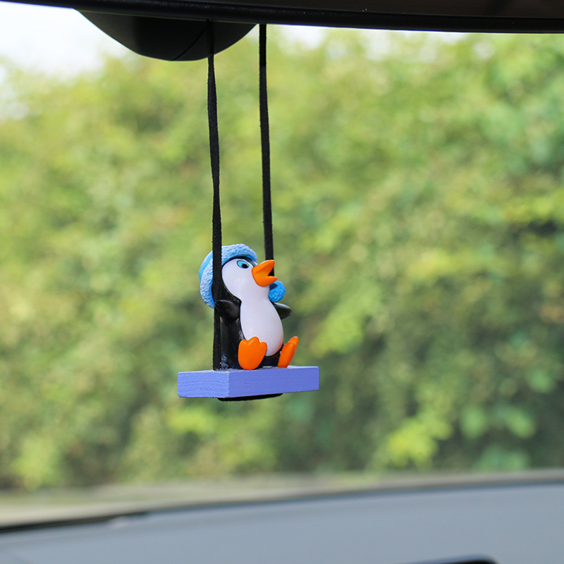 Last Day Promotion 48% OFF - Swing penguin car pendant(buy 4 free shipping now)