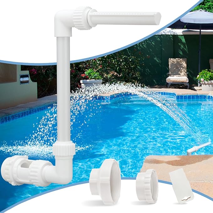 ⏰50% OFF ONLY TODAY🌊Pool Fountain Sprayer With 7 Color Changing Night Lights