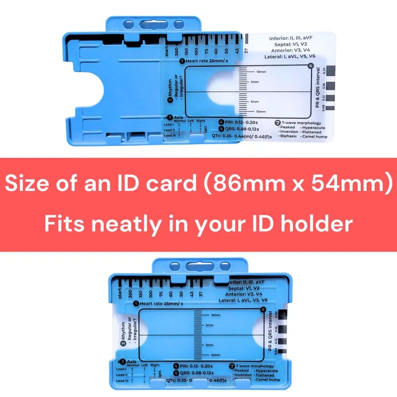 (🔥EARLY CHRISTMAS SALE - 49% OFF) ECG 7 Step Ruler, Buy 5 Get 2 Free (7 pcs) & Free Shipping