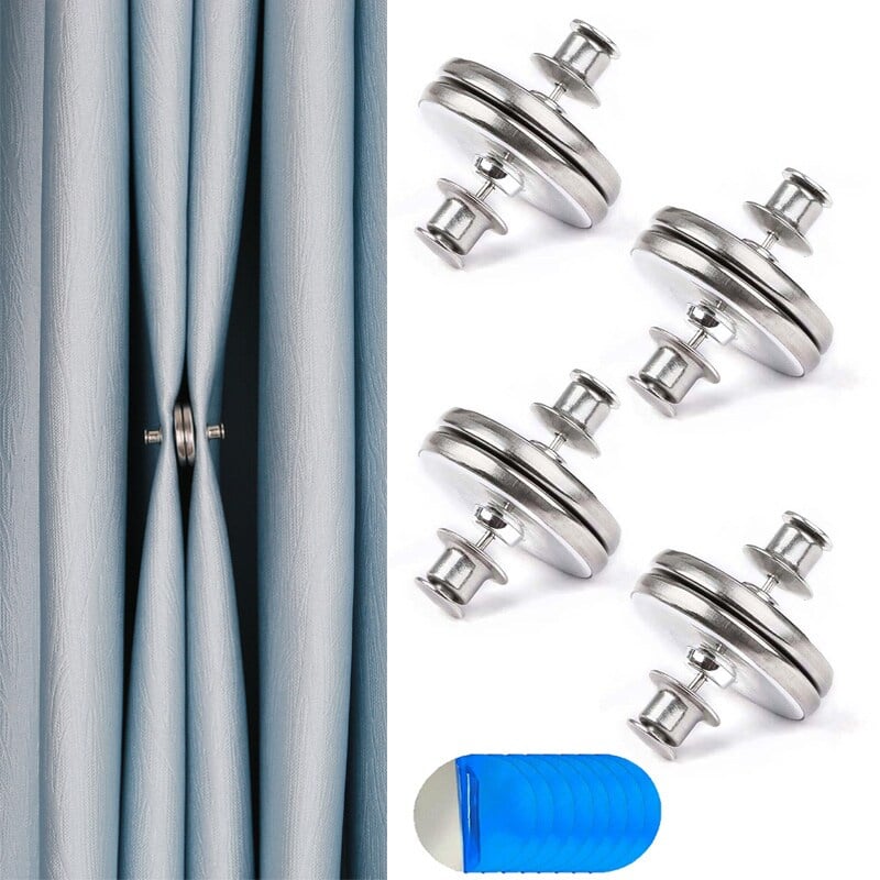 (HOT SALE NOW-70% OFF)Magnetic Curtain Clip(4 PCS/PACK )  & BUY MORE SAVE MORE