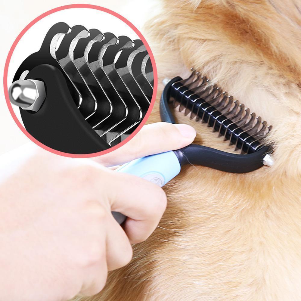 Last Day Promotion 48% OFF - Pet Grooming Dual Sided Comb