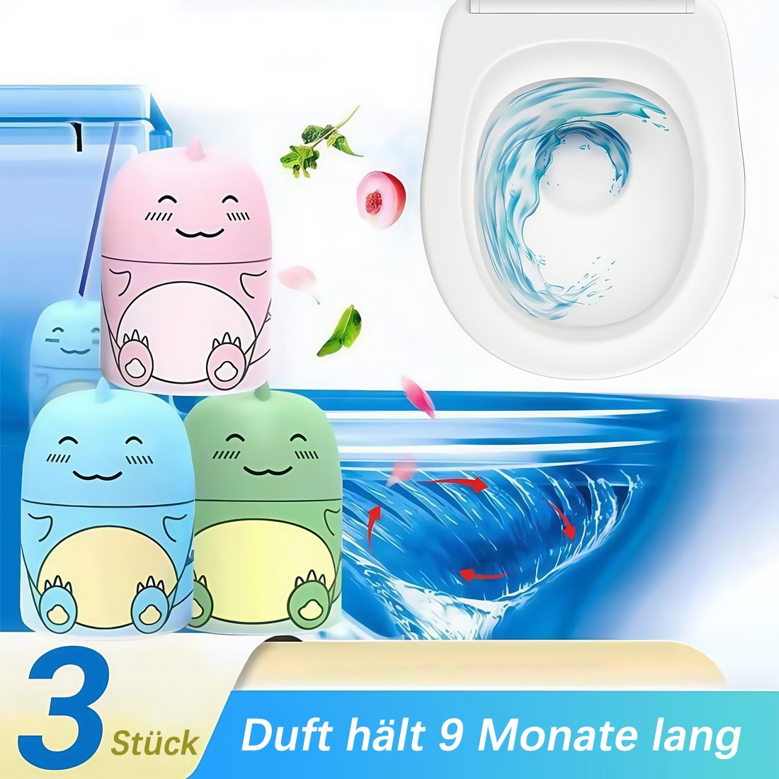 🎉LETZTER TAG 50% Rabatt- Toilettenreiniger & Toilettendeodorant Wonder💦