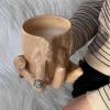 Nose Mug And Plate Set Funny Nose Mug Ring Holder