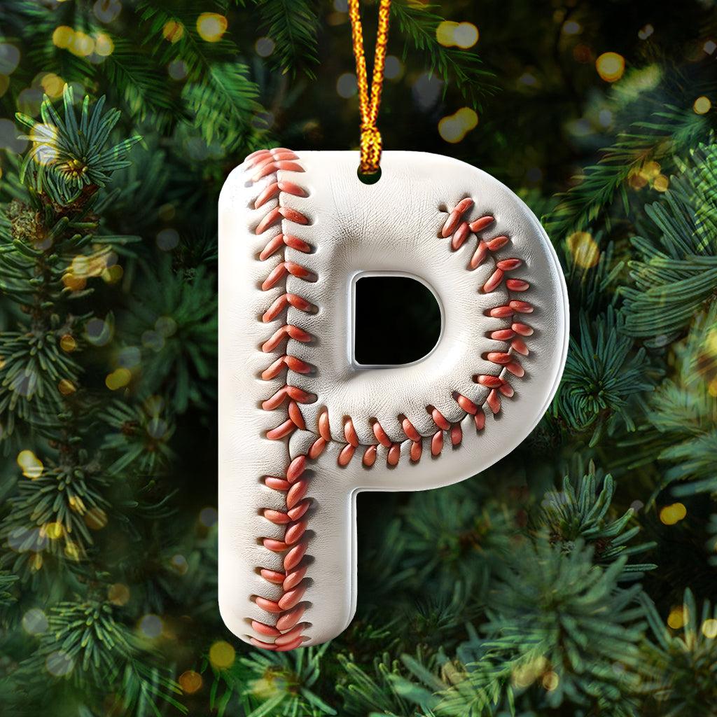 ⚾ Personalized Baseball Ornament – Your Name or Your Idol’s!