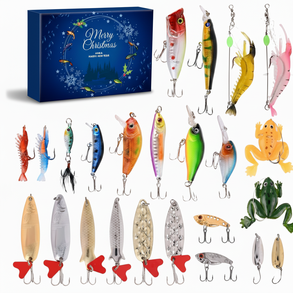 (🎄Early Christmas Sale-60% OFF)Fishnadvent 24-day Calender™, Buy 2 Free Shipping