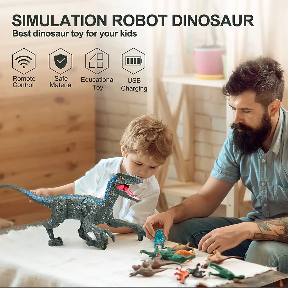 🎄Christmas Hot Sale - 49% Off🎁Realistic Remote Control Dinosaurs💥Buy 2 Free Shipping