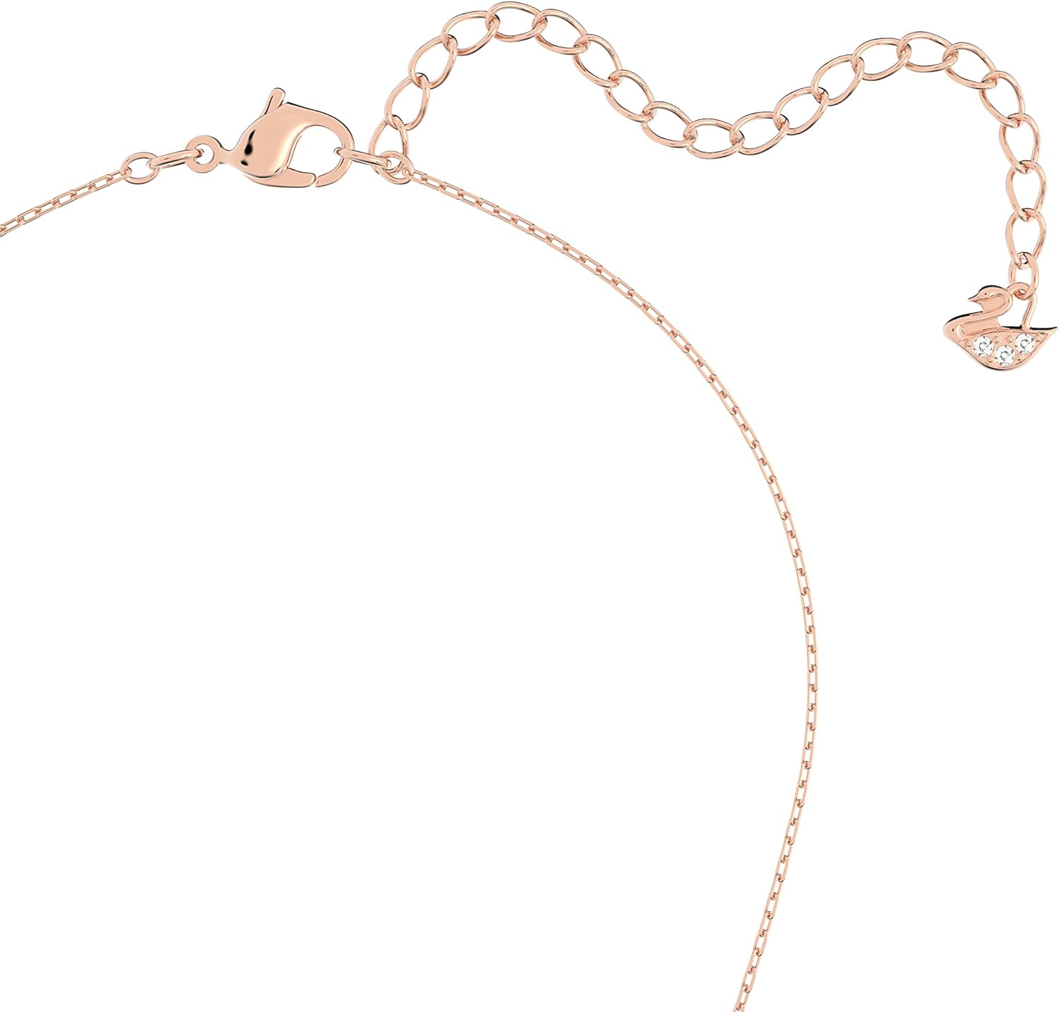 Swarovski Infinity Heart Jewelry Collection, Necklaces and Bracelets, Rose Gold & Rhodium Tone Finish, Clear Crystals