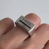 Adjustable One-Size Creative F Word Fidget Ring