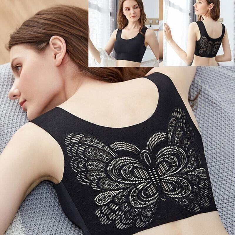 🎁LAST DAY 45% OFF🎁ULTRA-THIN PLUS SIZE ICE SILK COMFORT BRA🔥