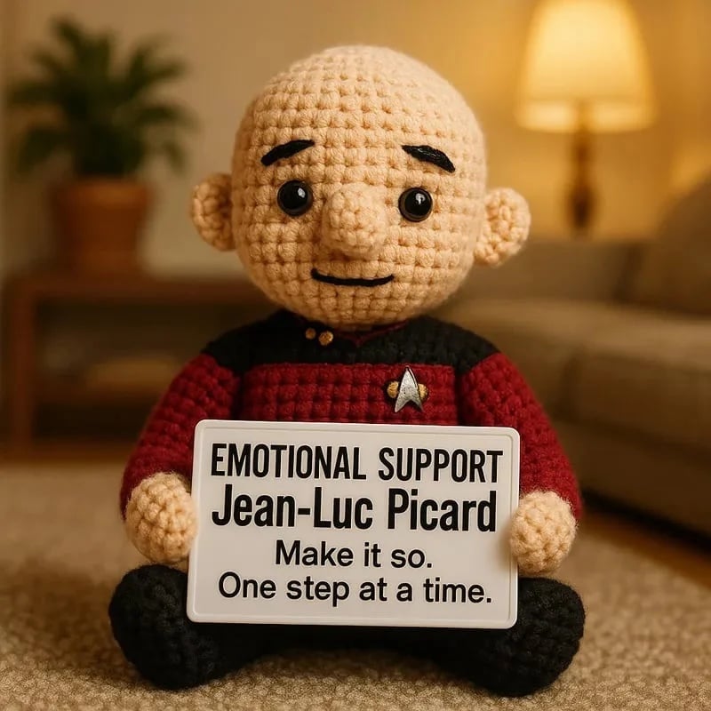 🎁Emotional Support Classic Movie Crochet Doll