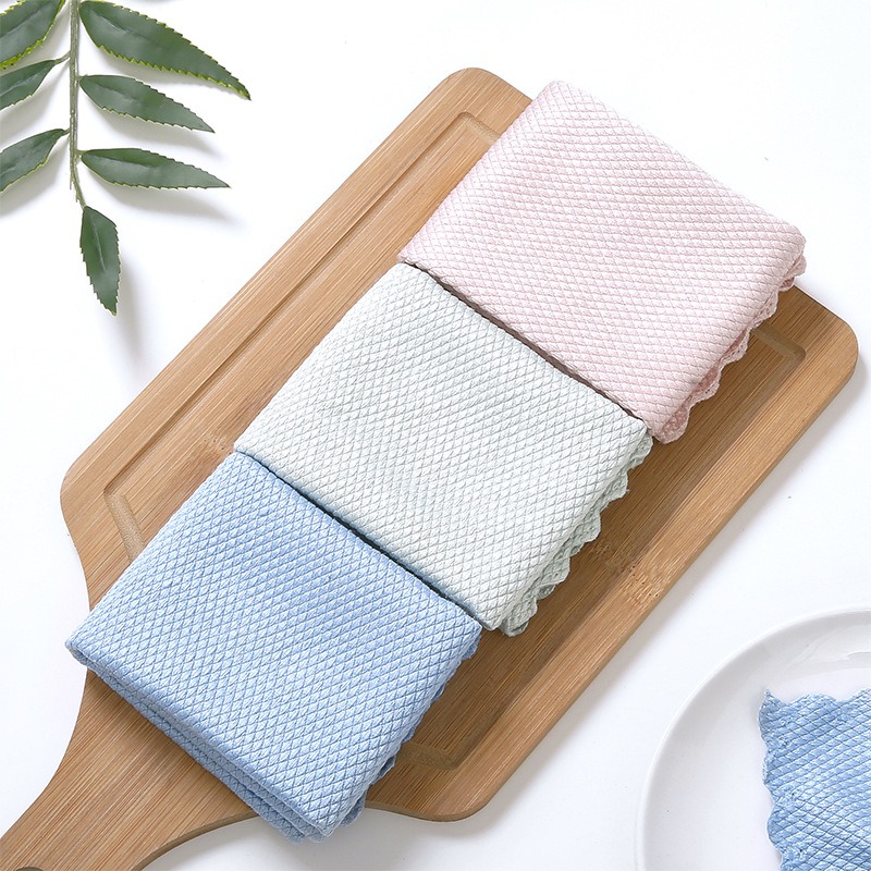 ⛄Early Spring Hot Sale 50% OFF⛄ - Fish scale microfiber polishing cleaning cloth