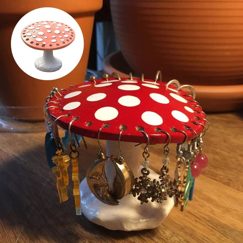 🍄Cute Mushroom Earring Holder