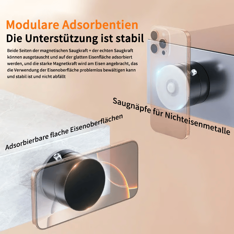 🔥Faltbarer tragbarer Vakuum-Magnet-Handy-Halter