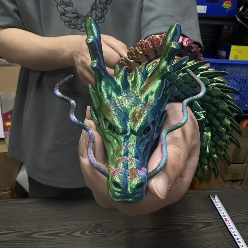🏆LETZTER TAG SALE 49% RABATT - Mythical Pieces Drache MIT EI - Limitierte Auflage