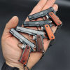 1:3 Upgraded Wooden Handle Jinbo M1911 Model Keychain