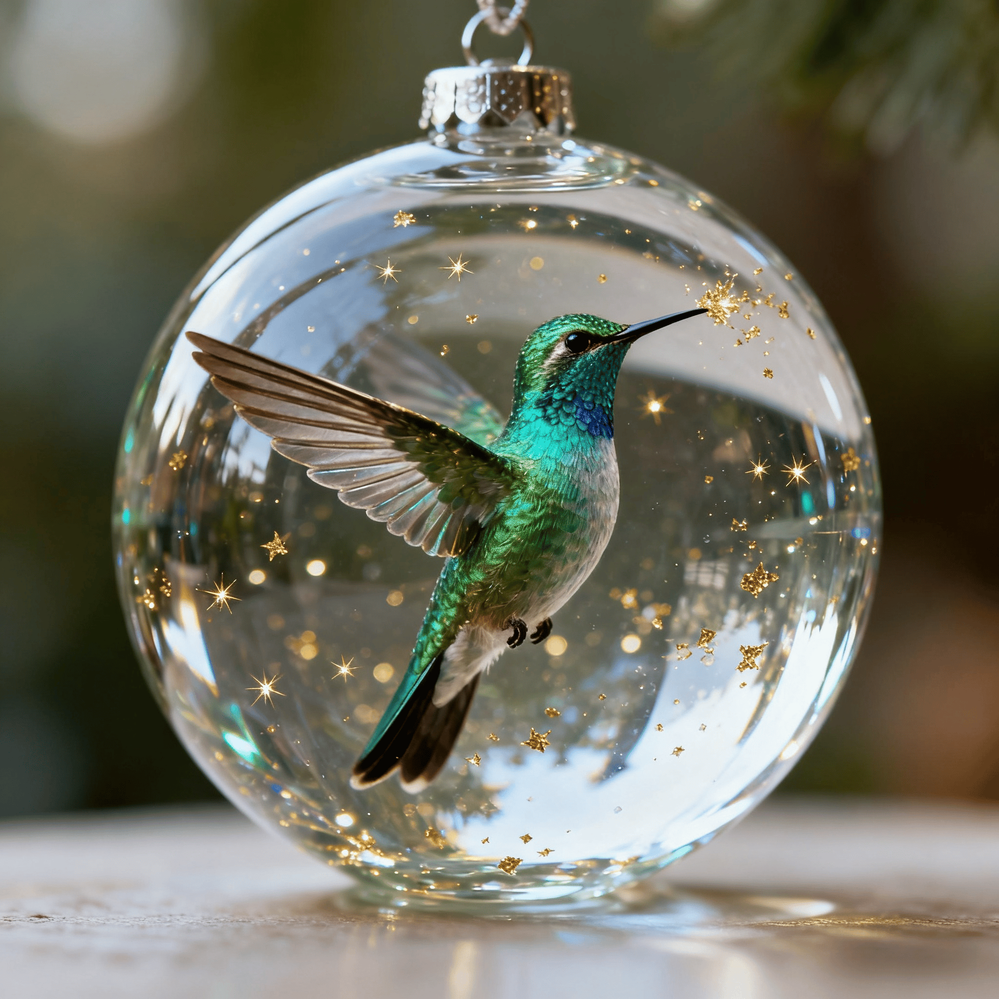 🎁TikTok Last Day Sale - 70% OFF🐦Nature’s Birds Crystal Glass Ornament Set