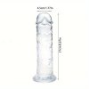 SHEMESIX Big Crystal Clear Jelly Realistic Dildo With Suction Cup Plug Butt Plug