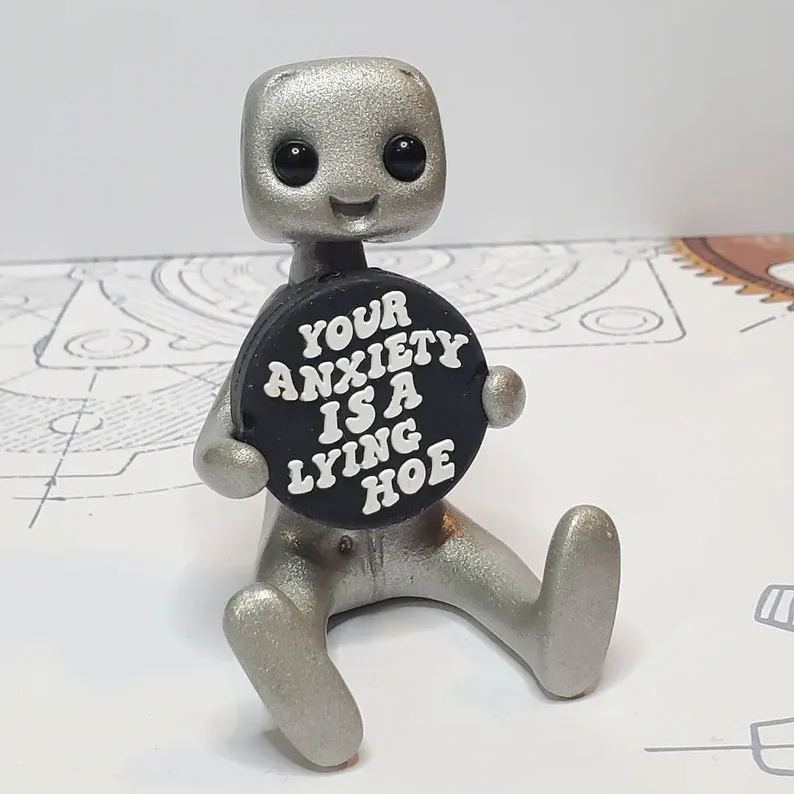 Last Day Promation 69% OFF 🤖Your Anxiety Is A Lying H*e Robot