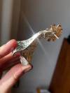 Vintage Engraved Spur Collectible Accent (Silver)