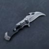 Self-defense sharp folding claw knife