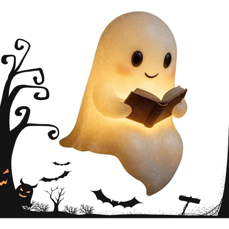 🔥Last Day Promotion 70% OFF🔥Cute Ghost Reading Book Lamp⚡️Buy 2 Free Shipping