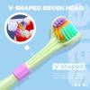 Three-sided Macaron Soft Bristle Toothbrush