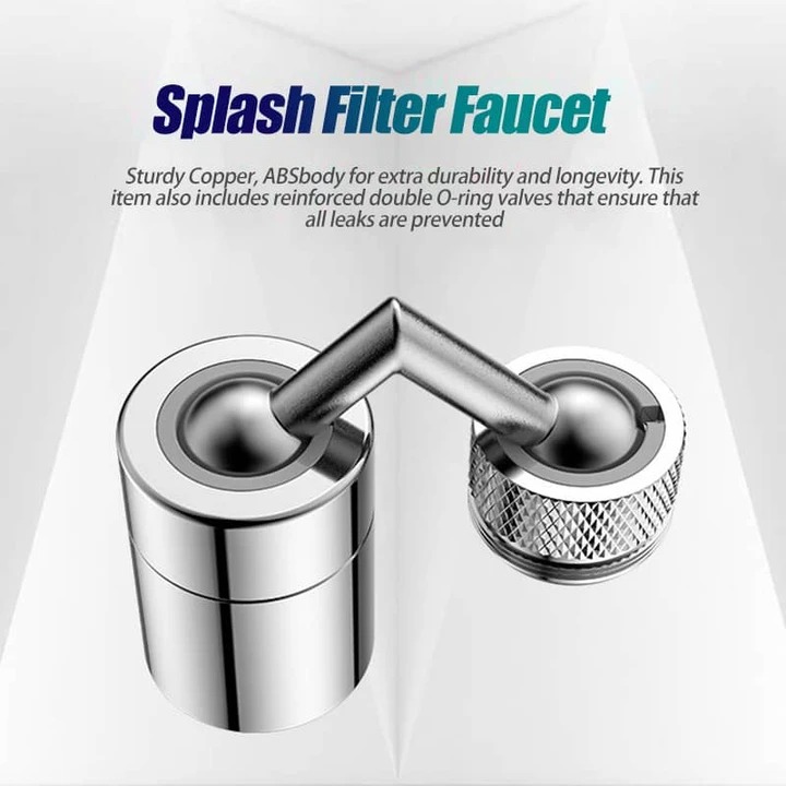 (Last Day Promotion - 48% OFF) Universal Splash Filter Faucet(BUY 2 FREE SHIPPING)