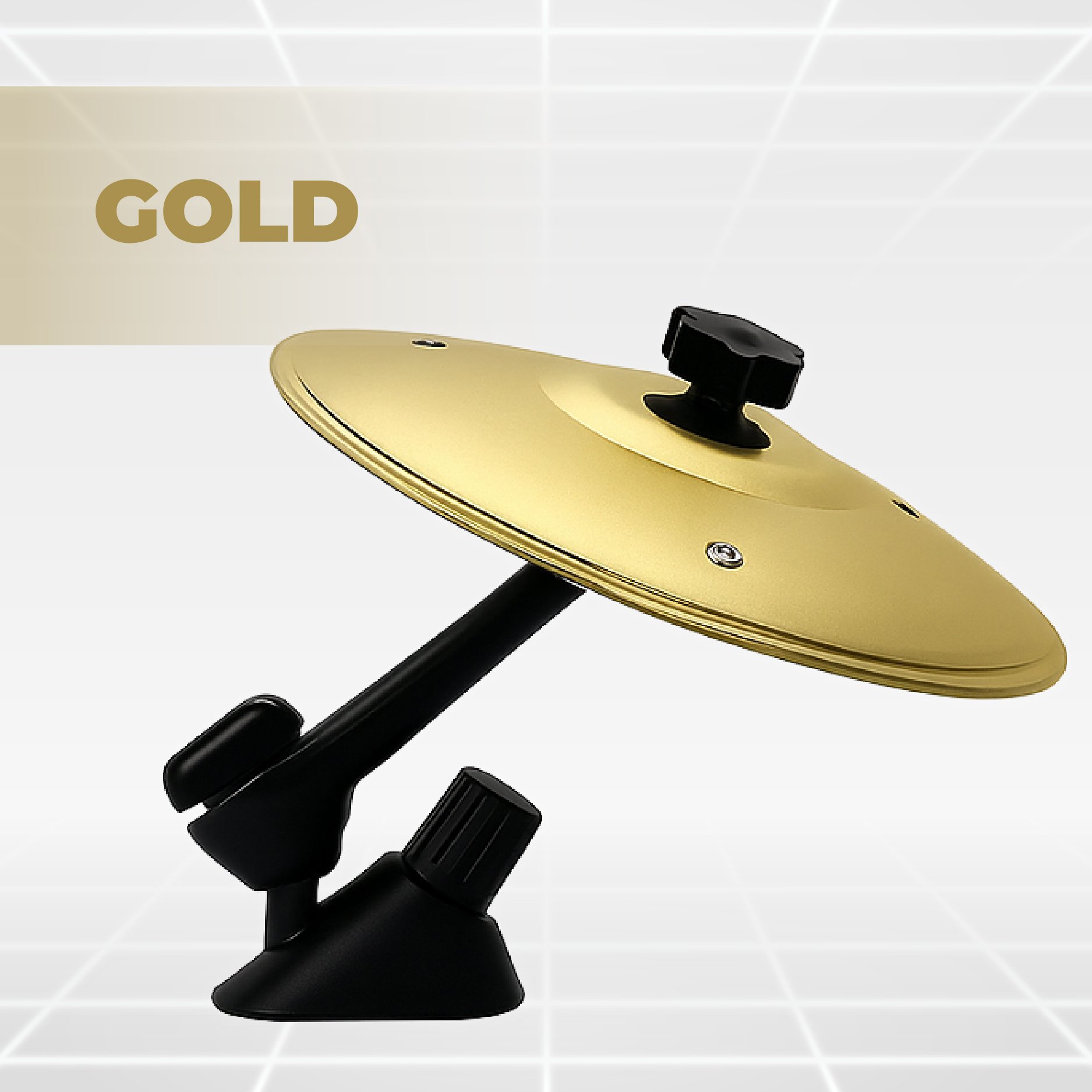 ⏰LAST DAY SALE 50% OFF💥Mini Car Drum Cymbal – Air Vent Mount with Adjustable