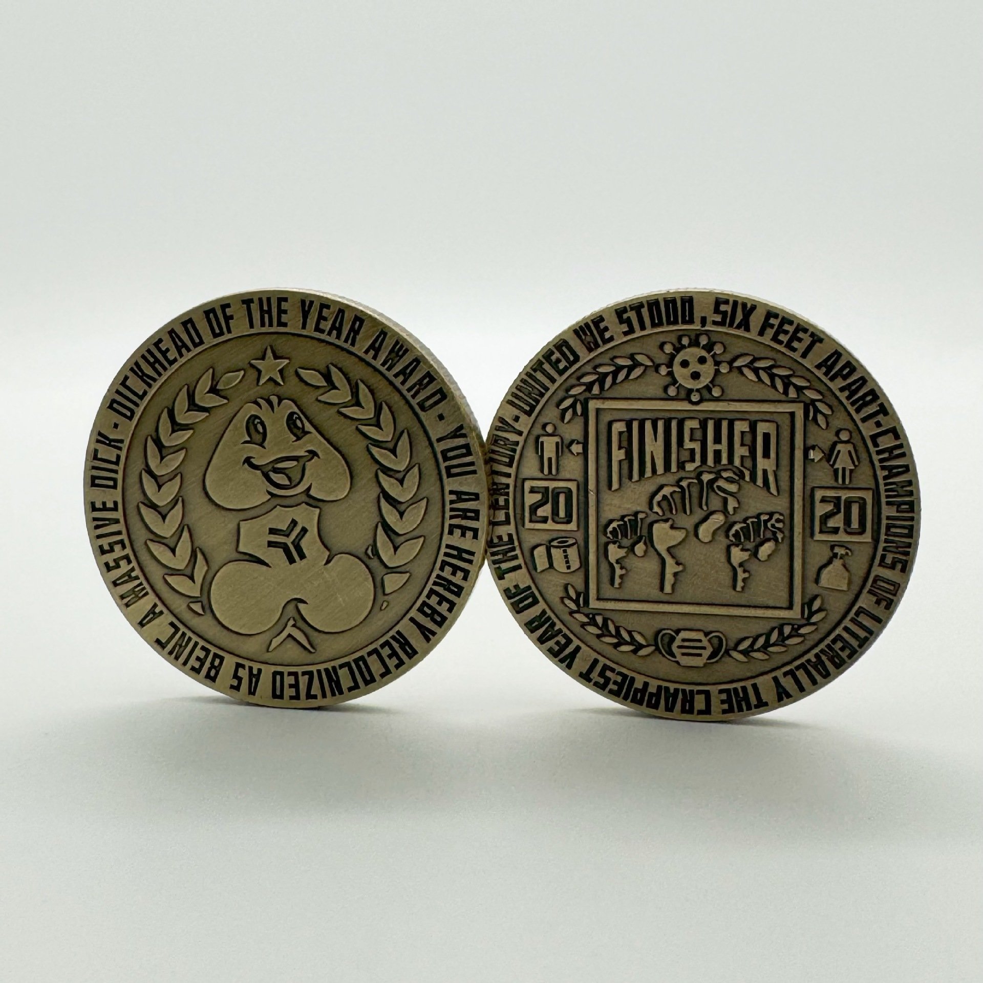 🤣🎖️Hilarious Dickhead of the Year Challenge Coin