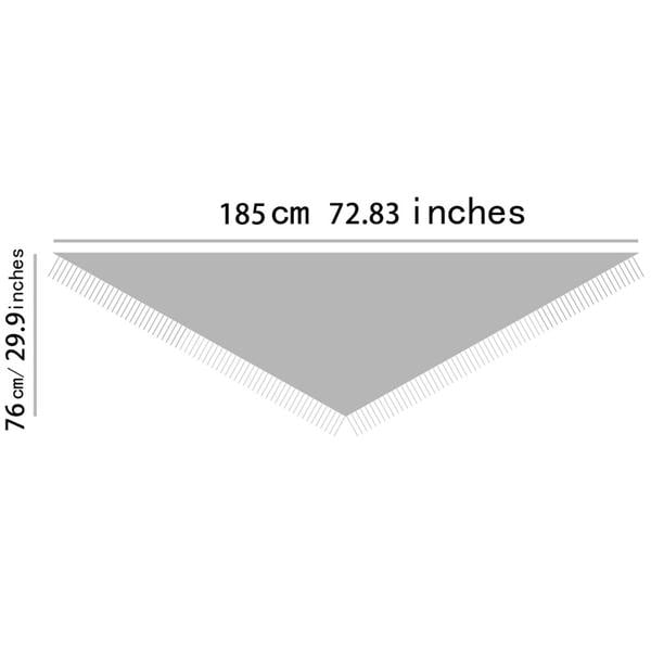 🔥Letzter Tag Verkauf 49% Rabatt💕Damenschal aus Wollmischung in Volltonfarbe☁️