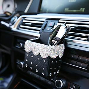 Bling Bling Car Cellphone Storage Box