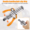 🍂TikTok Fall Mega Sale🎉Double Handle High Pressure Quick Release Grease Coupler