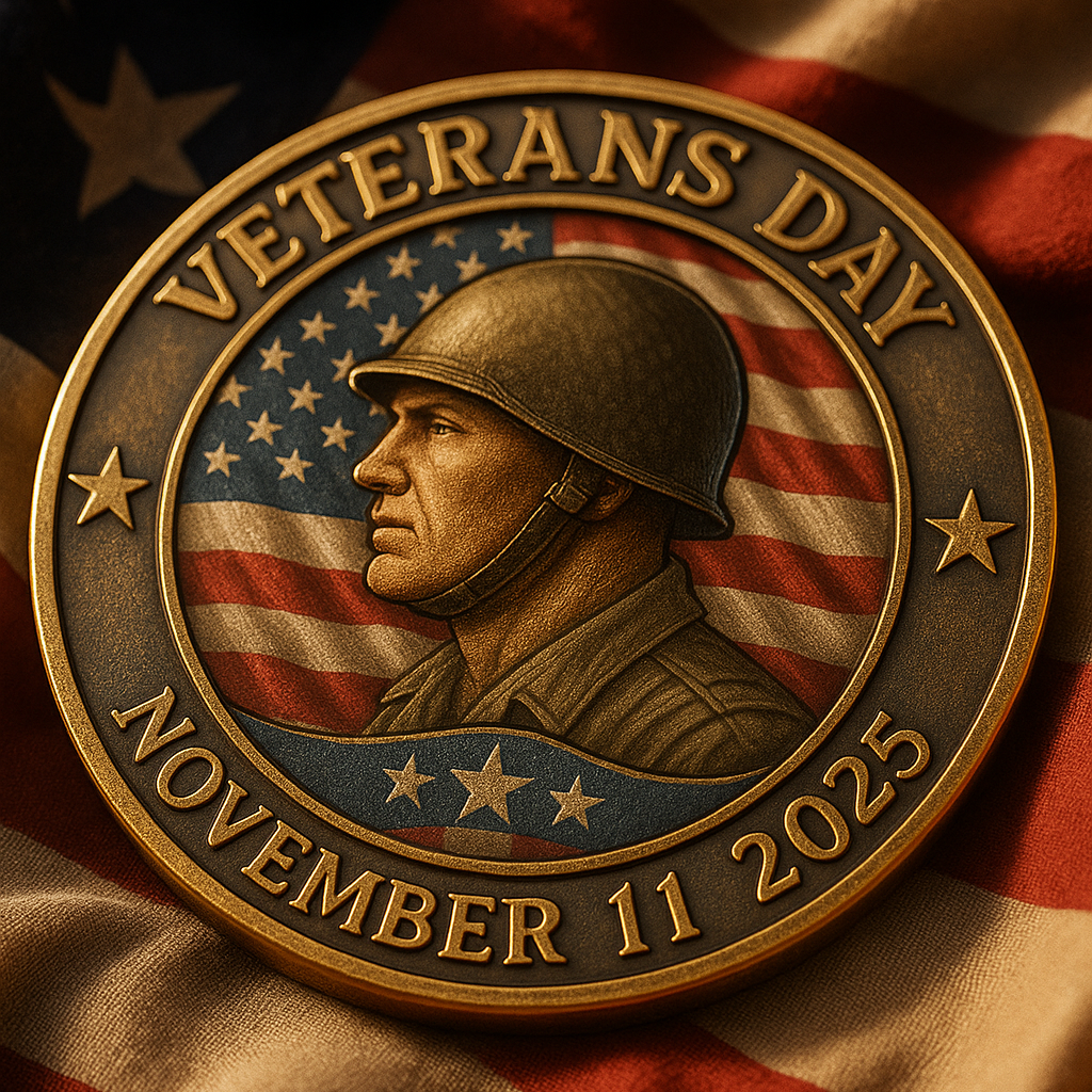 🏆Flash Sale 60% OFF - 🫡2025 Veterans Day Commemorative Coin