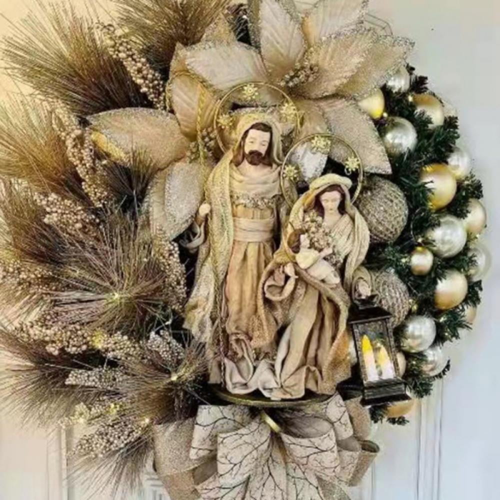 💥HOT SALE 49% OFF🎊Holy Family Wreath Decorations