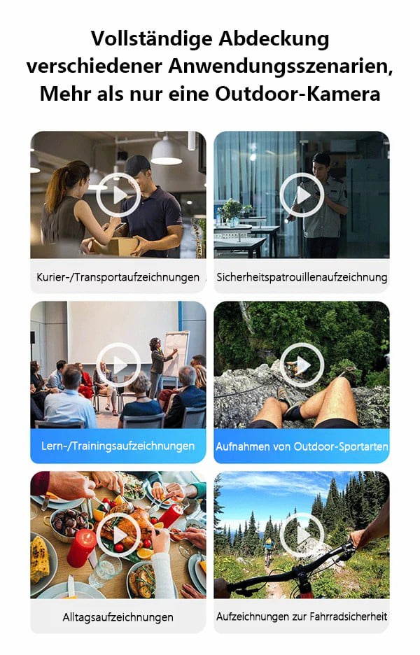 🔥Neue HD 1080P Kamera mit Geräuschreduktion