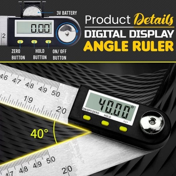 (🔥Hot Sale - 49% OFF🔥)Digital Display Angle Ruler,Buy 2 Get Extra 10% OFF & Free Shipping