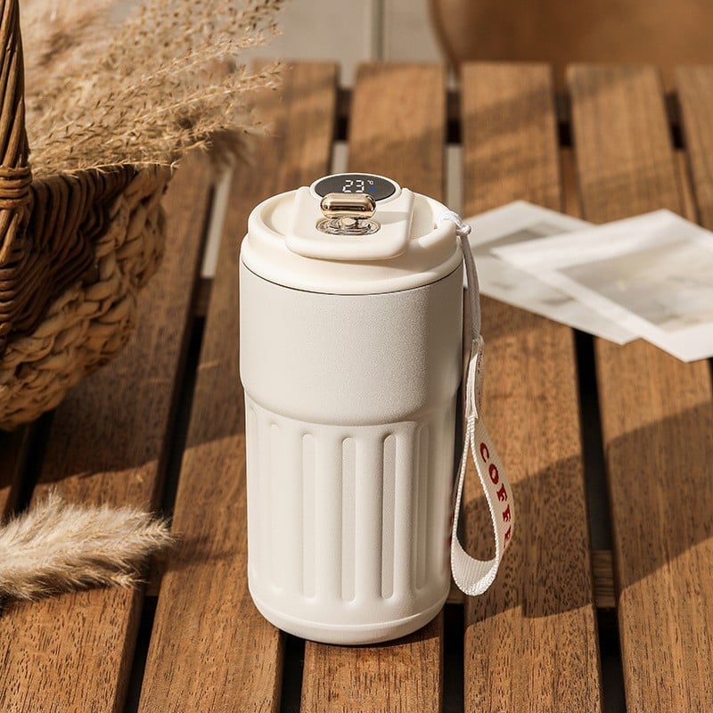 🔥Last Day 50% OFF🔥 - Coffee Thermos With Temperature Display